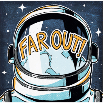 Tovaglioli Skater Space Drink – Stoviglie per feste per bambini | BelleFete.ch