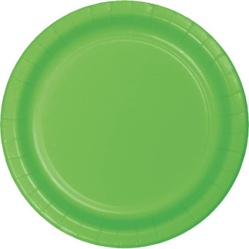 Assiettes en carton Vert Lime - Déco de fête - Bellefete.ch - Suisse