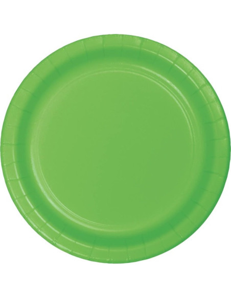 Pappteller Lime Green - Festliche Dekoration - Bellefete.ch - Schweiz