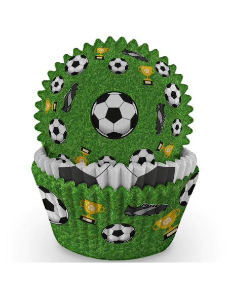 Stampi per cupcake Calcio - Bellefete.ch - Svizzera - Decorazioni per torte Calcio