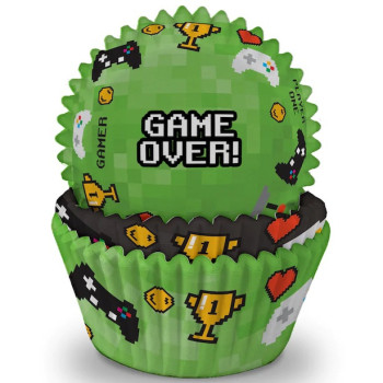 75 Stampi per cupcake "Videogiochi" - Bellefete.ch - Svizzera - Decorazioni per torte