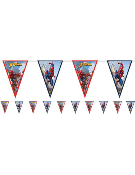 Geburtstagsgirlande "SpiderMan" - Bellefete.ch - Schweiz - Partydekoration Spiderman