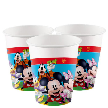 Bicchieri di compleanno Topolino - Bellefete.ch - Svizzera - Decorazione festa Topolino