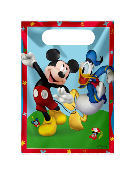 Mickey Mouse Plastik Party Taschen - Disney Geburtstag Geschenkbox - Schweiz