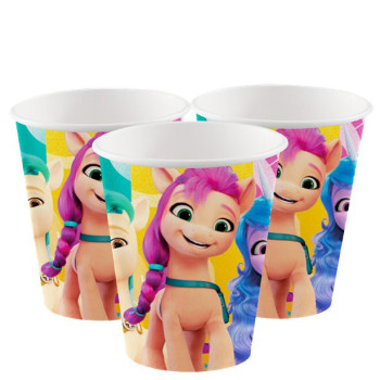 Bicchieri di compleanno My Little Pony - Bellefete.ch - Svizzera - Decorazioni di compleanno My Little Pony
