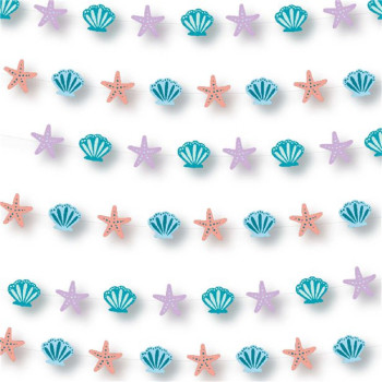 Guirlande de décorations Sirène - Déco de fête Sirène - Bellefete.ch - Livraison en Suisse
