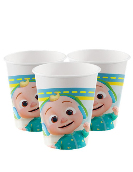 Geburtstagsgläser Cocomelon - Partydekoration Kinder - Bellefete.ch - Schweiz
