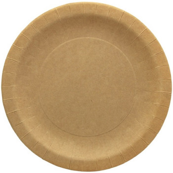 Assiettes à dessert Kraft - Bellefete.ch - Suisse - Vaisselle jetable kraft