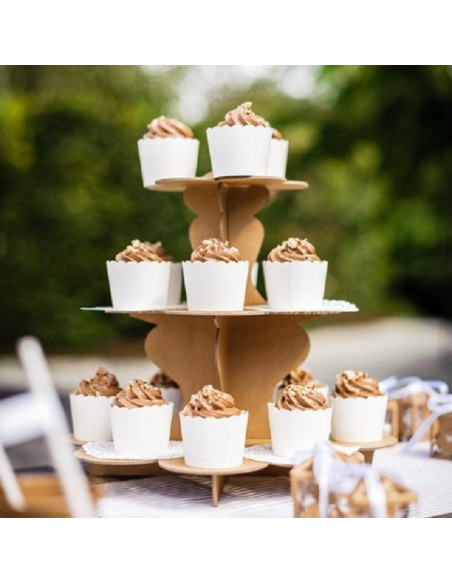 Kraft Cupcake Partyständer - Kuchen- und Cupcake-Dekor