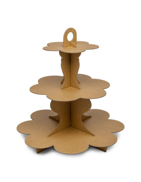 Kraft Cupcake Displayständer - Kuchendekorationen - Bellefete.ch - Schweiz
