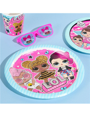 Piatti di compleanno LOL Surprise - Decorazione per feste per bambini - Bellefete.ch - Svizzera