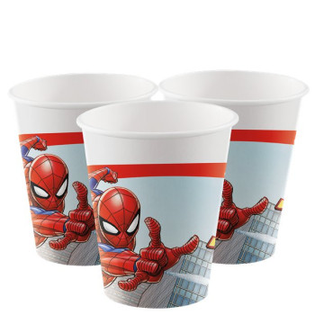 Gobelets d'anniversaire « SpiderMan » - Bellefete.ch - Suisse - Décorations de fête Spiderman