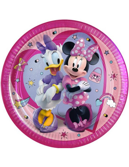 Piatti per feste di compleanno Minnie Mouse - Articoli per feste - Consegna in Svizzera