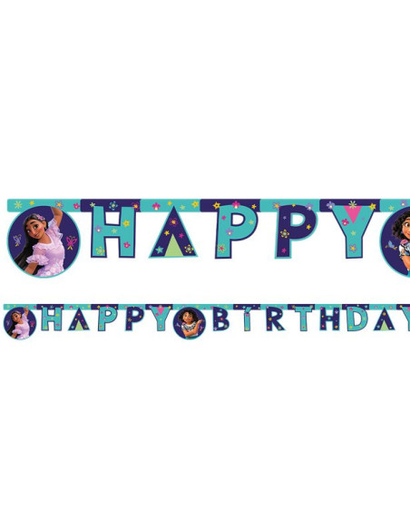 Guirlande de fête d'anniversaire Encanto - Articles d'anniversaire Encanto - Bellefete.ch