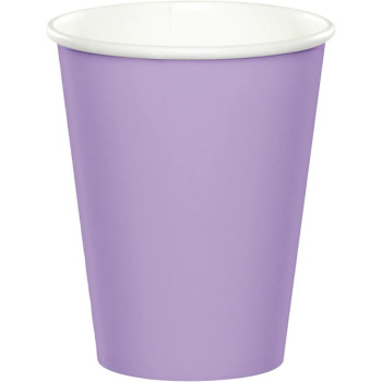 Bicchieri da festa Lilla - 24 pz - Stoviglie usa e getta per feste e compleanni - Bellefete.ch