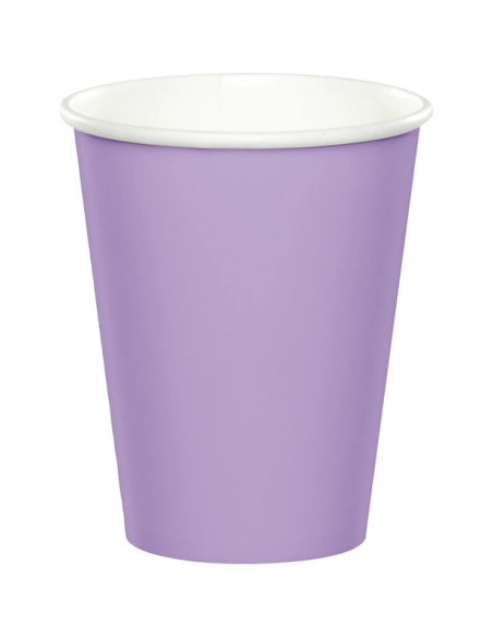 Bicchieri da festa Lilla - 24 pz - Stoviglie usa e getta per feste e compleanni - Bellefete.ch