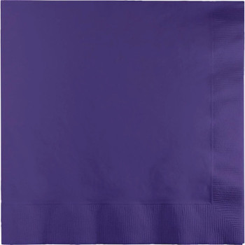 50 Lila Papier Servietten - Tischdekoration - Lila Einweg-Geschirr - Bellefete.ch
