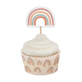 Kuchendekorationen "Boho Rainbow" - Böhmisches Gebäckzubehör - Bellefete.ch 2