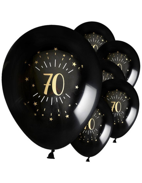 Palloncini di compleanno 70 anni - Decorazioni per feste per adulti - Bellefete.ch - Svizzera