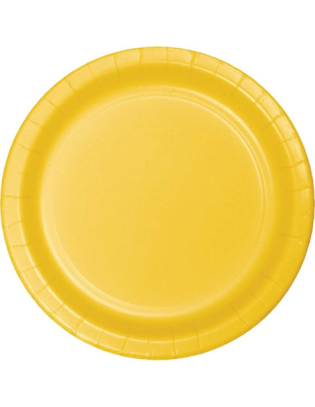 Assiettes à dessert Jaune - Déco de fête - Vaisselle jetable - Bellefete.ch - Suisse Assiettes à dessert Jaune - Déco de fête - Vaisselle jetable - Bellefete.ch - Suisse