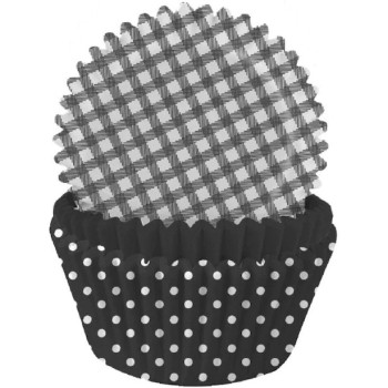 Schwarz-Weiß-Cupcake-Formen - Kuchendekoration - Bellefete.ch