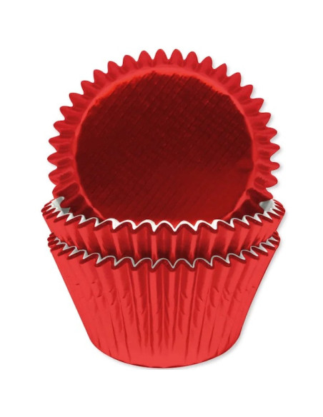 Moules à cupcakes Rouge - Bellefete.ch - Suisse - Décorations à gâteau Moules à cupcakes Rouge - Bellefete.ch - Suisse - Décorations à gâteau