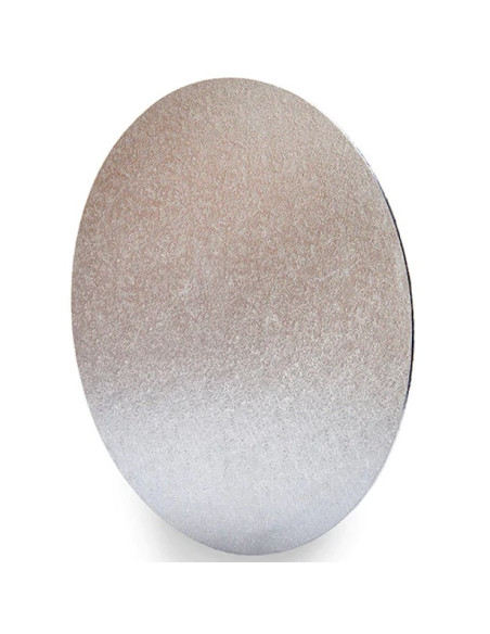 Vassoio per torta rotondo in argento - 25 cm - Decorazione per torte
