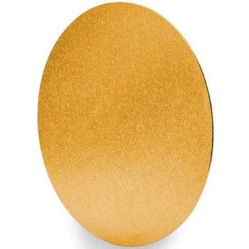 Vassoio rotondo per torta Oro - 25 cm - Decorazione per torta - Bellefete.ch