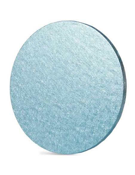 Vassoio rotondo per torta Azzurro - 25 cm - Bellefete.ch - Svizzera - Decorazione per torta