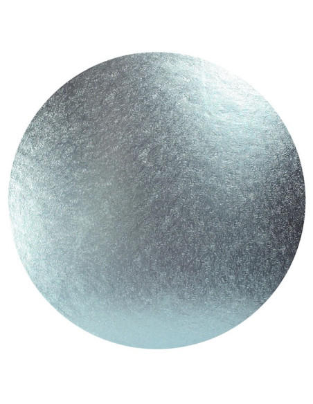 Sottotorta rotondo azzurro - 25 cm - Decorazione per torte