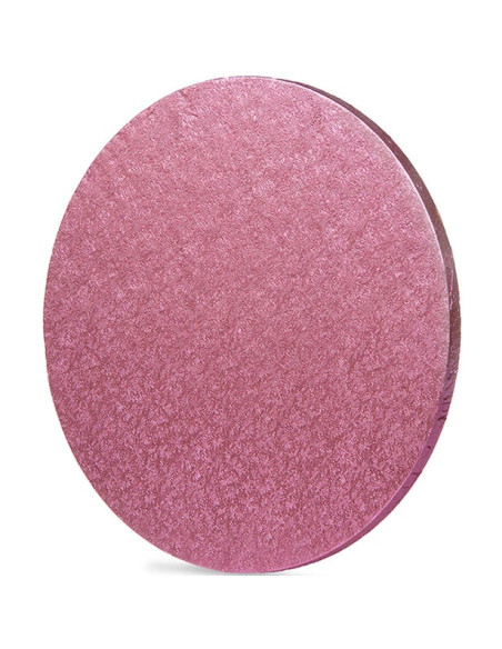 Rundes Kuchentablett Hellrosa - 25 cm - Kuchendekoration - Partyartikel