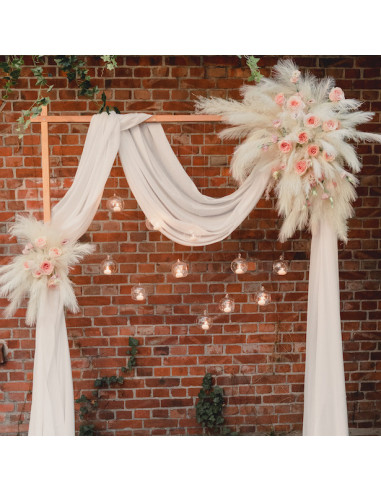 Künstliches Pampasgras Creme - Bohemian Dekoration