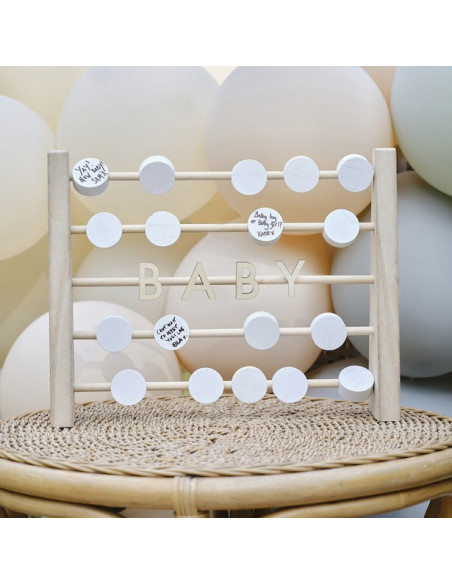 Libro degli ospiti in legno - Baby Shower - Idee regalo - Bellefete.ch