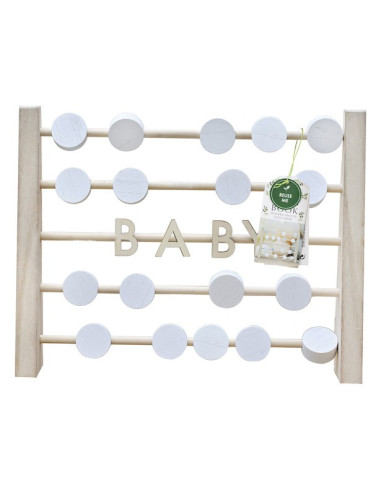 Gästebuch aus Holz für die Babyparty | Erinnerungsstück zur Babyparty | BelleFete.ch