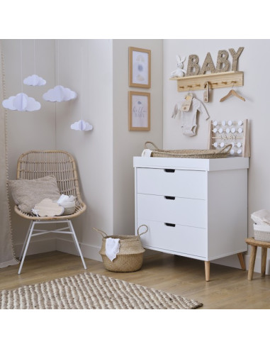 Cintres en bois pour bébé