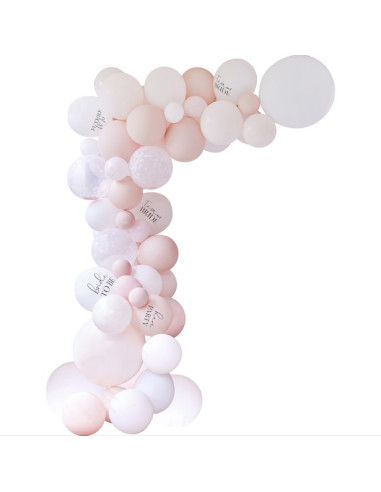 Arche de ballons "Team Bride"