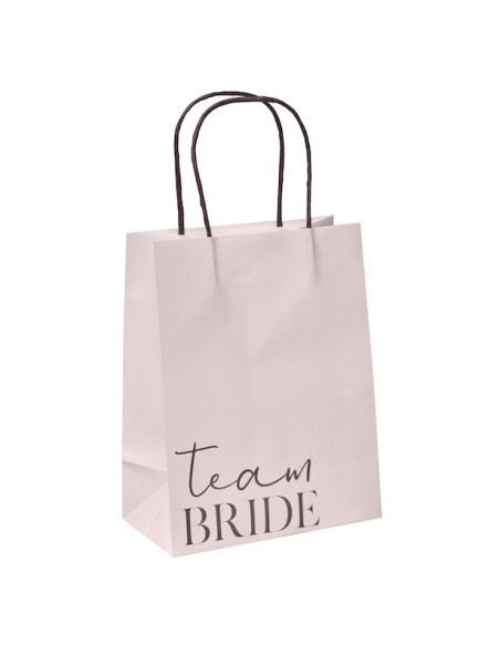 Buste di carta “Team Bride”.