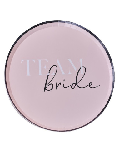 „Team Bride“-Teller