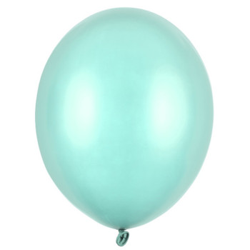 Luftballons Strong Mint Green Metallic - Strapazierfähige Partyballons - Bellefete.ch