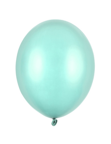 Luftballons Strong Mint Green Metallic - Strapazierfähige Partyballons - Bellefete.ch