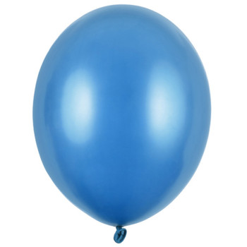 Luftballons Strong Caribbean Blue Metallic - Partydekorationen in der Schweiz - BELLEFETE.CH