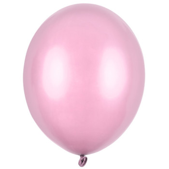 Strong Hellrosa Metallic Luftballons - Strapazierfähige Partyballons - Schweiz
