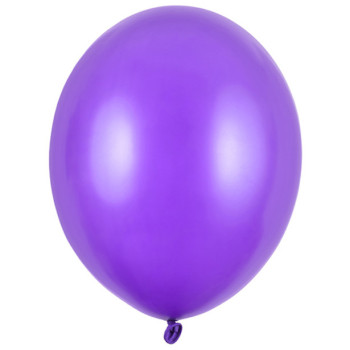 Palloncini Strong Viola metallizzato - Palloncini da festa resistenti - Bellefete.ch