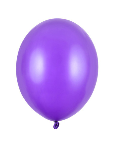 Palloncini Strong Viola metallizzato - Palloncini da festa resistenti - Bellefete.ch