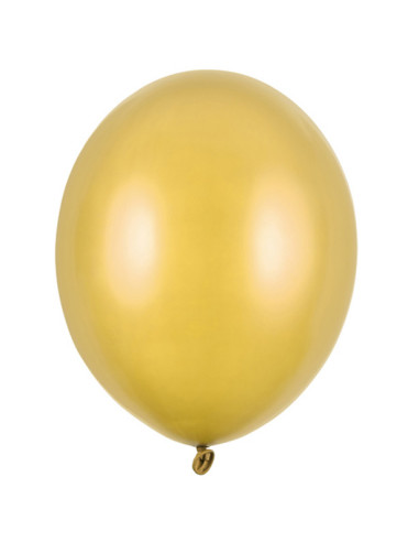 Forti palloncini dorati metallizzati