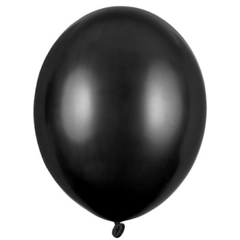 Strong Ballons Schwarz metallic - Strapazierfähige Partyballons - Bellefete.ch