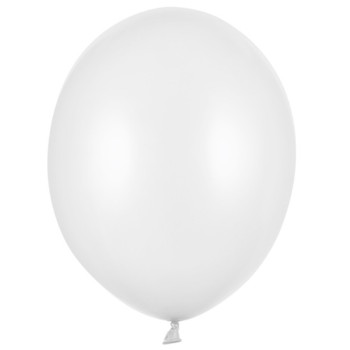 Palloncini Strong Bianco metallizzato - Palloni da festa resistenti - Bellefete.ch