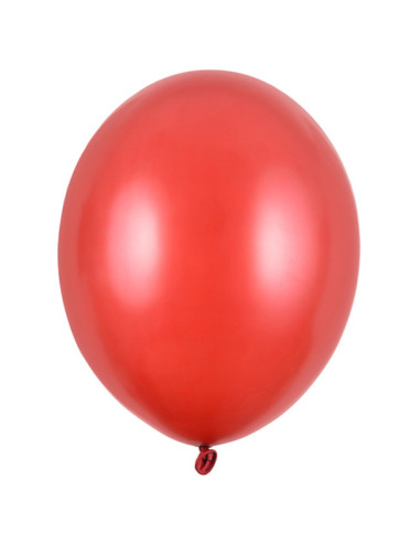 Palloncini Strong Rosso metallizzato - Palloni da festa resistenti - Bellefete.ch