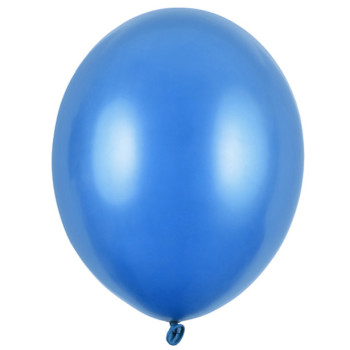 Strong Ballons Blau metallic - Heavy Duty Party Ballons - Schweiz