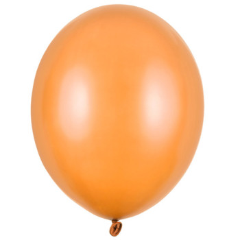 Strong Metallic Mandarin Orange Luftballons - Strapazierfähige Partyballons - Bellefete.ch